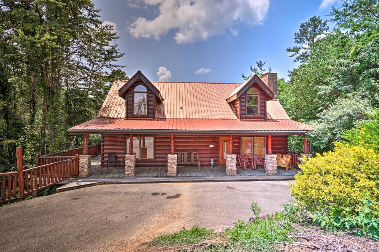 Pigeon Forge Getaway With Covered Patio And Hot Tub! Екстер'єр фото