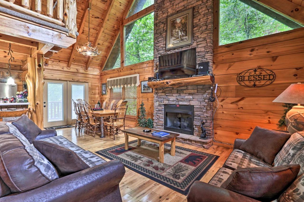 Pigeon Forge Getaway With Covered Patio And Hot Tub! Екстер'єр фото